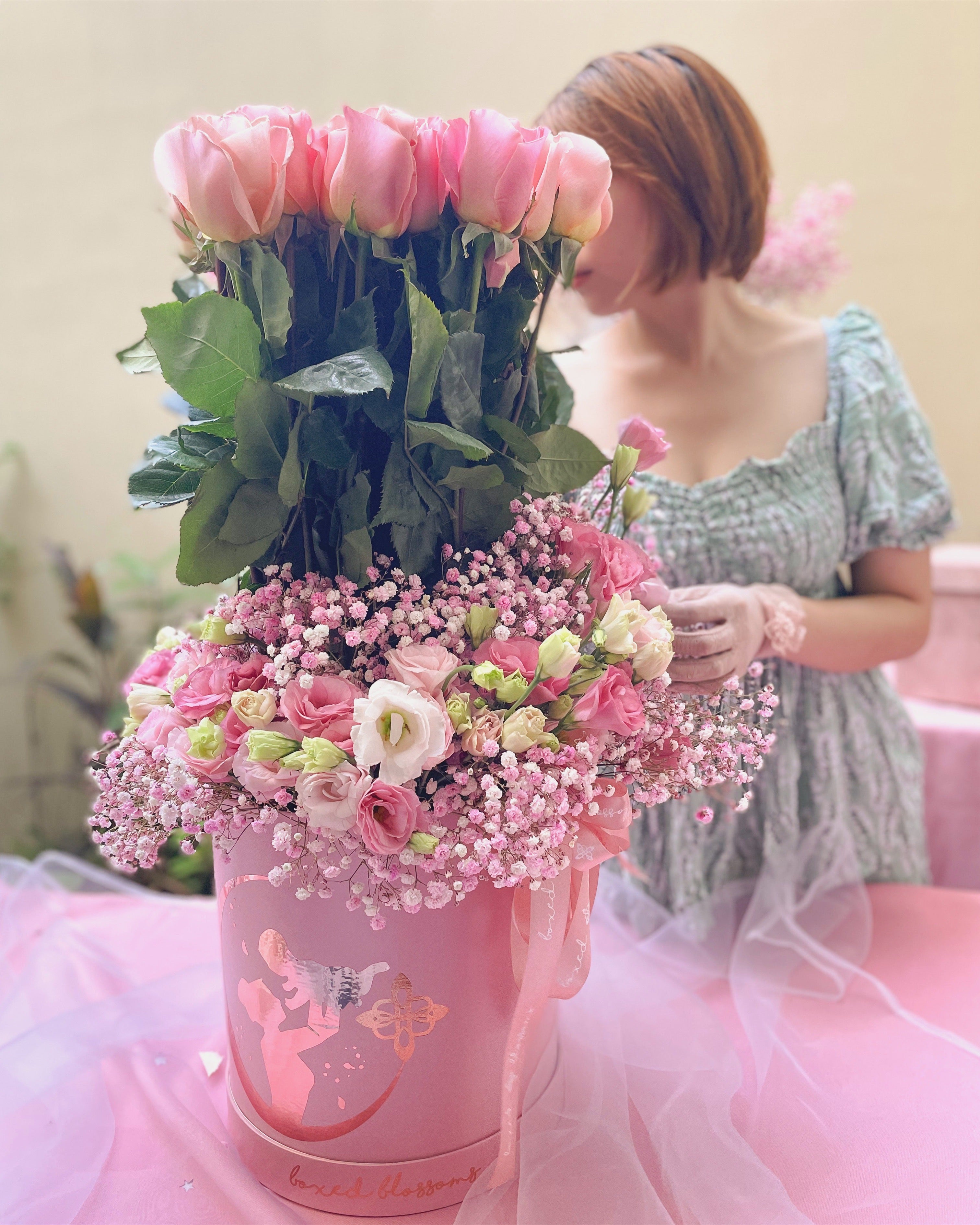 Mother & Child Leather Box